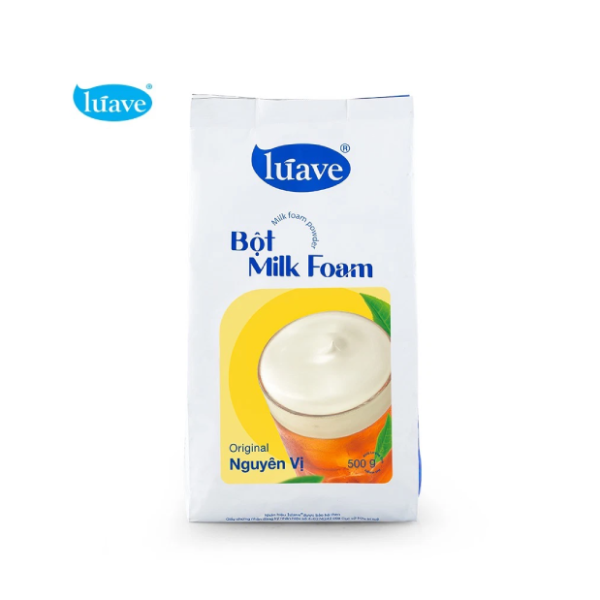 Bột tạo màng sữa Milk Foam Powder nguyên vị Lúave 500g