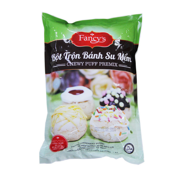 Bột trộn sẵn vỏ bánh su mềm Fancy 1kg