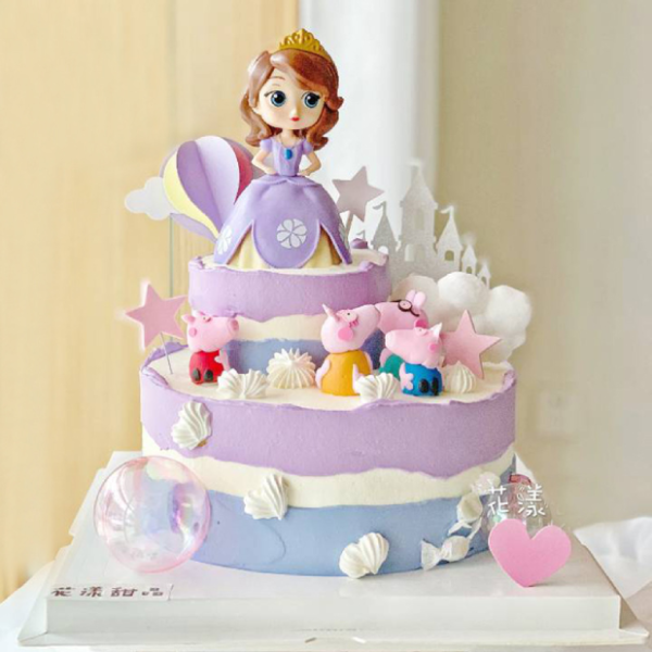 Búp bê Sophia trang trí bánh