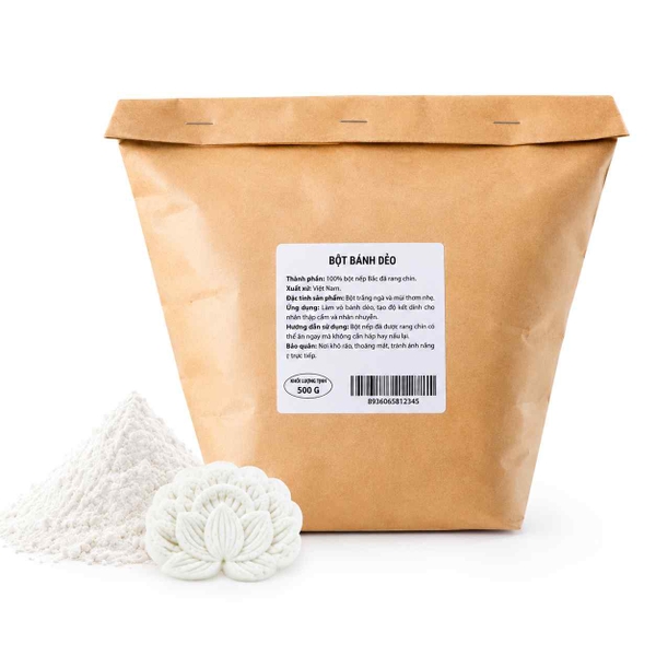 Bột nếp bánh dẻo Bắc 500gr
