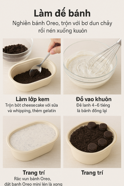 [SNL] Cheesecake oreo ( Giao toàn quốc)