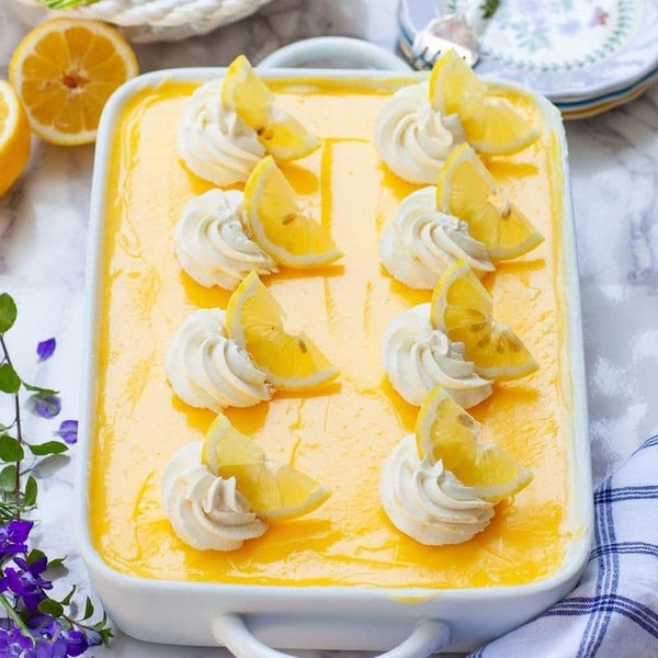 [SNL kem tươi] Bánh Tiramisu chanh vàng