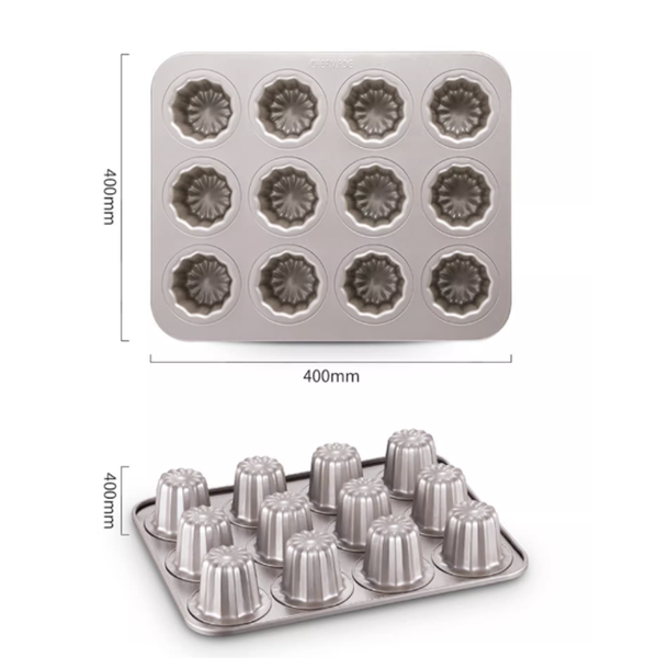 Khuôn làm bánh Canele Chefmade