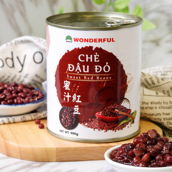Chè đậu đỏ Wonderful 900g