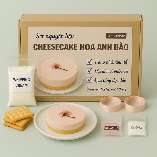 [SNL] Cheesecake hoa anh đào ( giao toàn quốc)