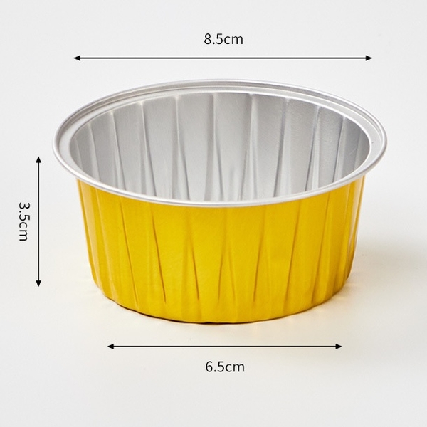 Cốc nhôm tròn có nắp 125ml