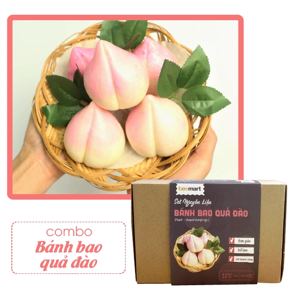 [SNL] Bánh bao tạo hình (Cam+Đào tiên)