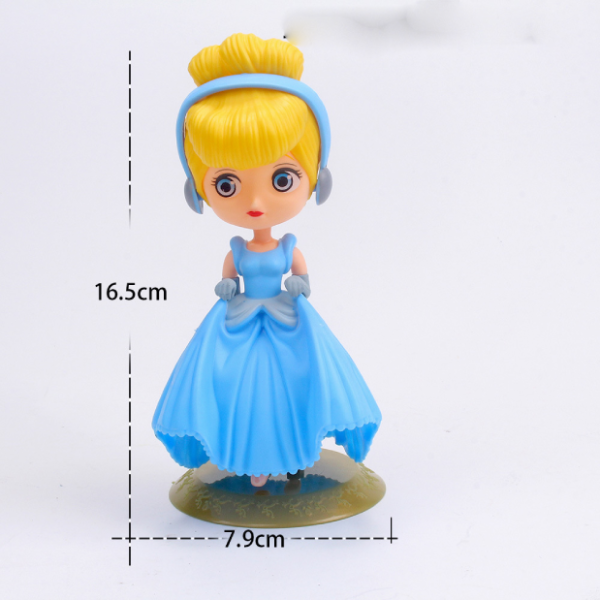 Công chúa lọ lem trang trí bánh