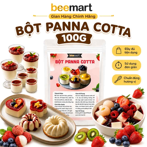 Bột Panna Cotta 100g