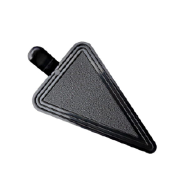 Đế lót bánh mousse nhựa tam giác size mini