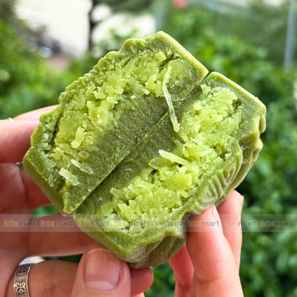 [SNL] Bánh Dẻo Cốm dừa vỏ trà xanh