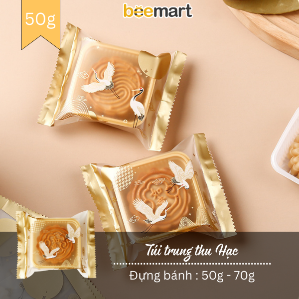 Túi trung thu Hạc số 6.5 đựng bánh 50-63g (50c)