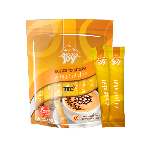 Đường Biên Hòa Stick 6g (túi 300g)