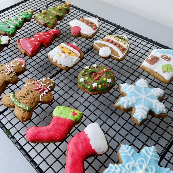 [SNL] Trang trí cookie icing