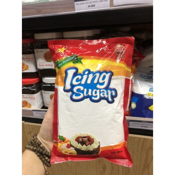 Đường bột Icing Sugar Sao Mai 500g