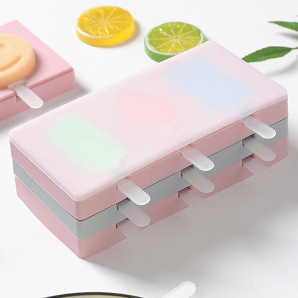 Khuôn kem silicone 2 chiếc hình chân gấu - trái tim