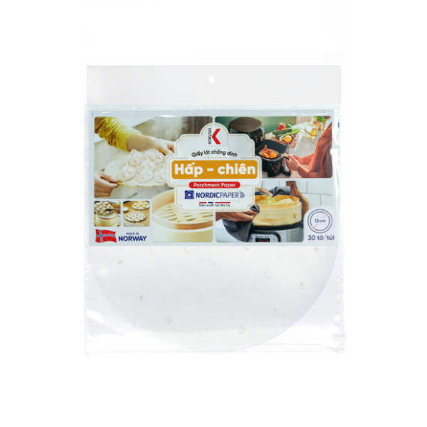 Giấy lót chống dính Kokusai có lỗ 12 cm (30 tờ)