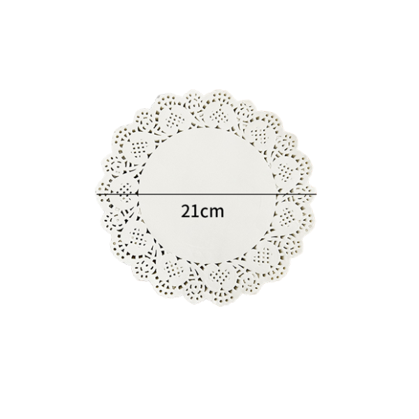 Giấy ren lót bánh 21cm (10c)