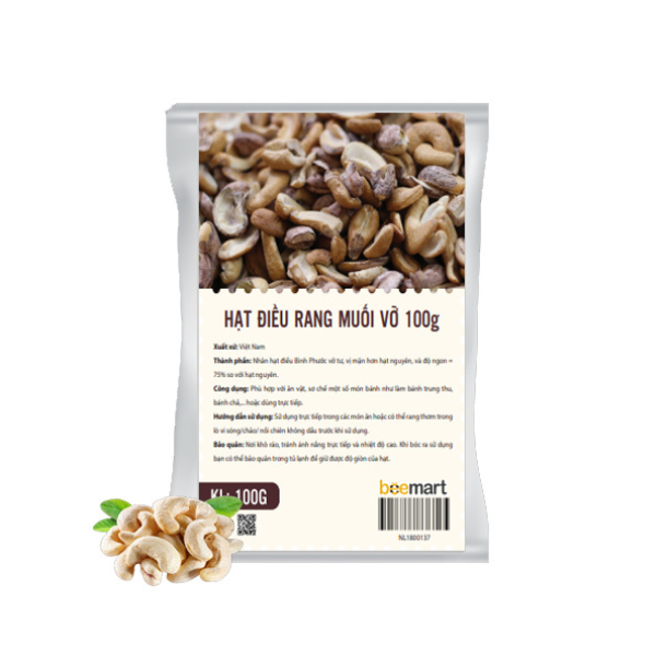 Hạt điều rang vỡ đôi 500g