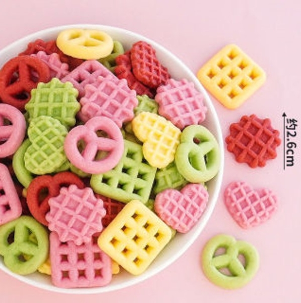 Bánh trang trí họa tiết sắc màu 20g