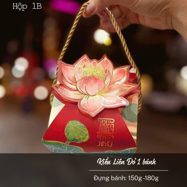 Hộp đựng bánh trung thu 1 bánh các mẫu