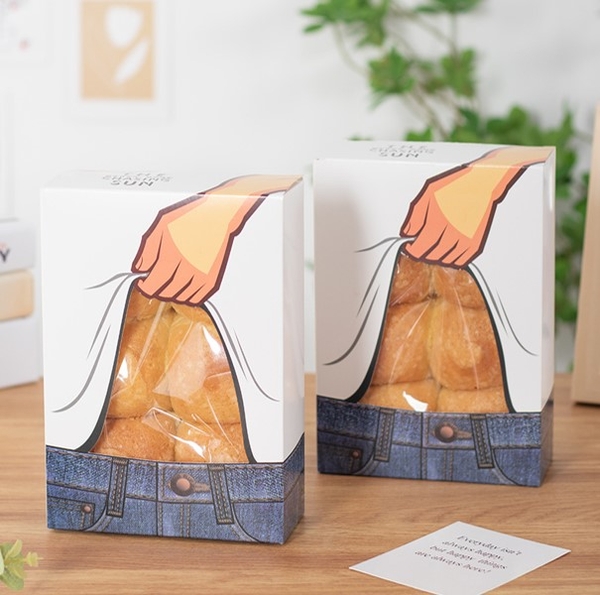 Hộp đựng bánh mỳ 6 múi 20x14x6cm (50 chiếc)