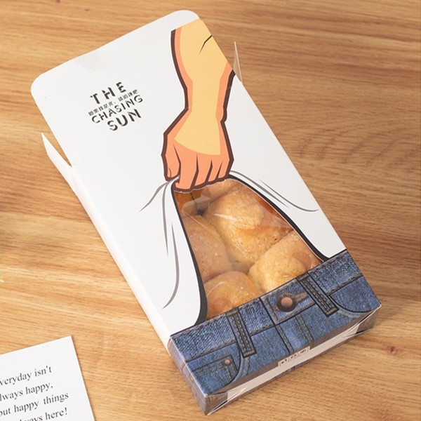 Hộp đựng bánh mỳ 6 múi 20x14x6cm (50 chiếc)