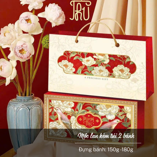 Hộp đựng bánh trung thu 2 bánh các mẫu