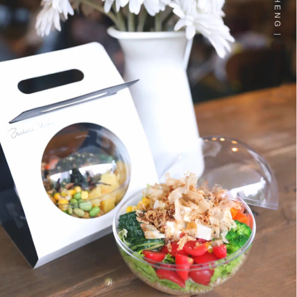 Hộp đựng bánh hình cầu