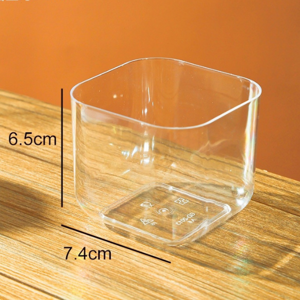 Cốc nhựa vuông GD2013 300ml