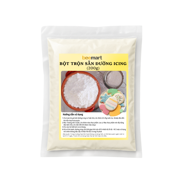 Bột trộn sẵn đường icing 200g