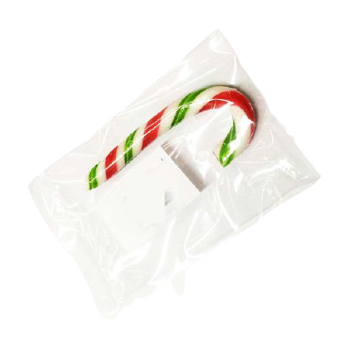 Kẹo gậy đường Giáng sinh 6cm