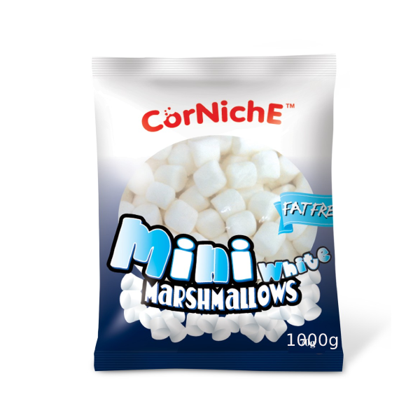 Kẹo marshmallow Mini white CorNiche 1kg