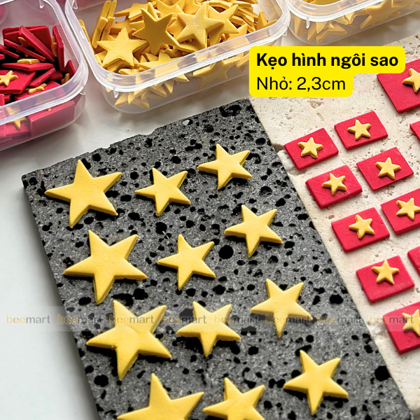 Kẹo trang trí bông đường ngôi sao nhỏ 20c