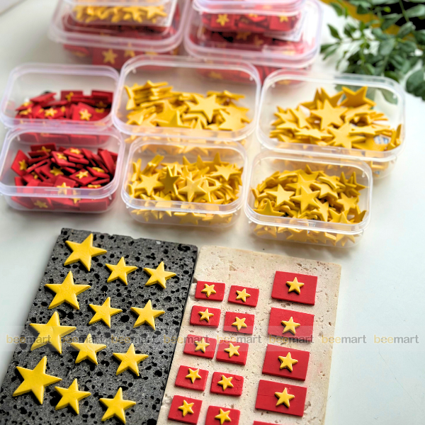 Kẹo trang trí bông đường cờ nhỏ 10c