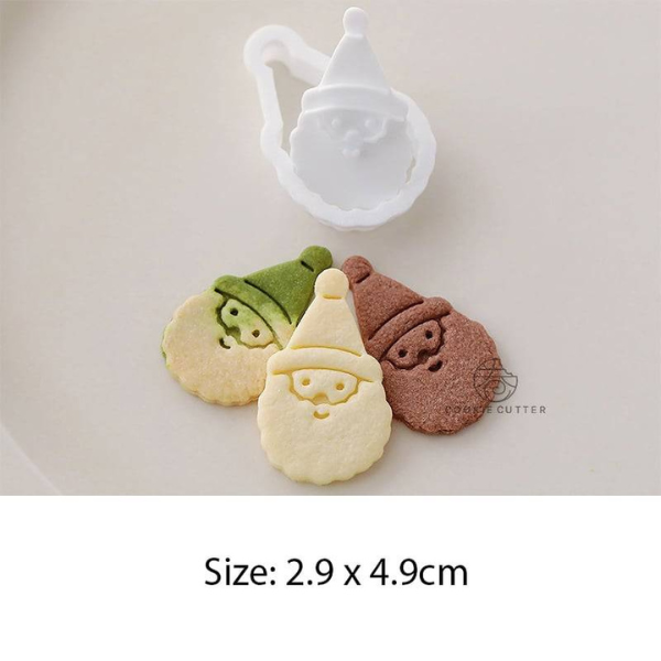 Khuôn nhấn cookies nhiều hình giáng sinh