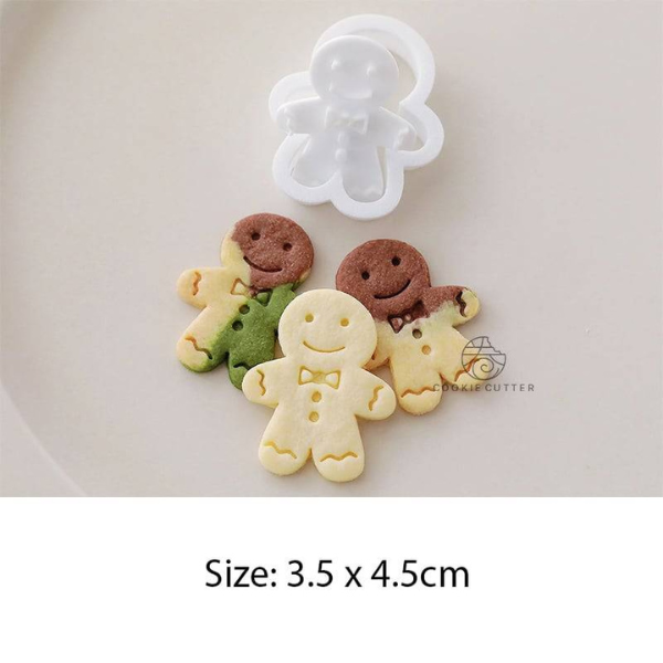 Khuôn nhấn cookies nhiều hình giáng sinh