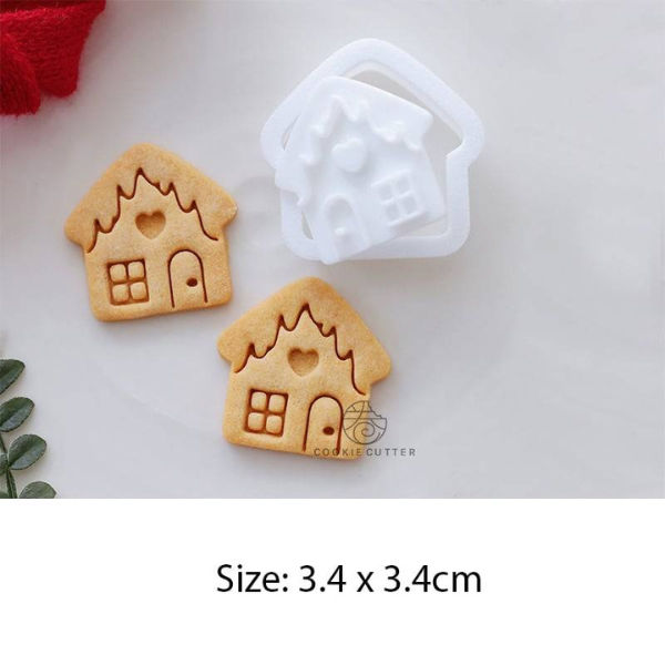 Khuôn nhấn cookies nhiều hình giáng sinh