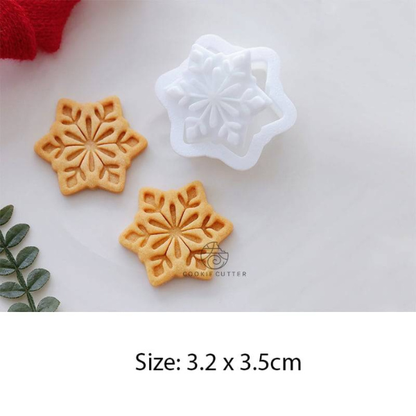 Khuôn nhấn cookies nhiều hình giáng sinh