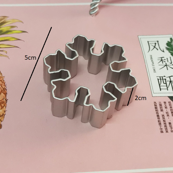 Khuôn nhấn nhôm hình bông tuyết