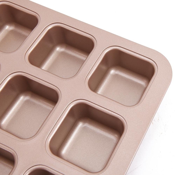 Khuôn nướng bánh 12 ô vuông Chefmade WK9149