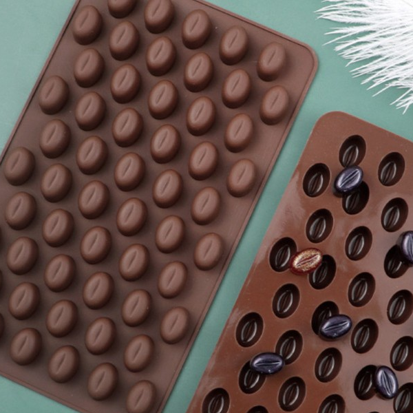 Khuôn silicon hình hạt cafe