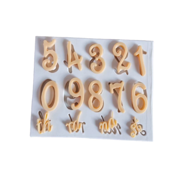 Khuôn silicon tạo hình số