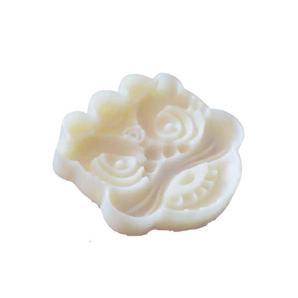 Khuôn trung thu lò xo đầu Lân 1 mặt