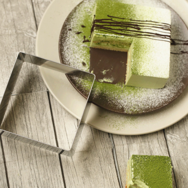 Khuôn ring vuông bánh mousse  3 inch (7.6*7.6cm)