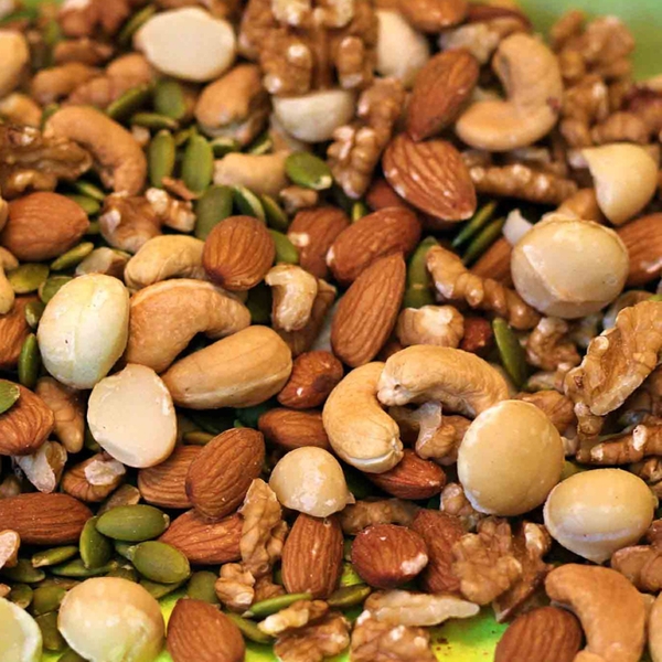 Hỗn hợp Hạt dinh dưỡng (Hạt bí, điều, hạnh nhân, óc chó)