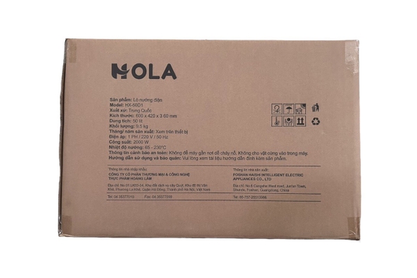 Lò nướng Hola 50L HX-50D1RCL