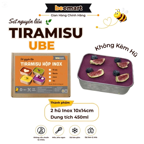 [SNL] Tiramisu hộp thiếc chữ nhật ( thành phẩm 2 hộp) Giao toàn quốc