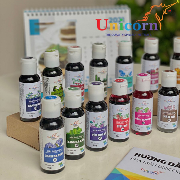 Màu thực phẩm gel xanh bơ Unicorn Color 28g