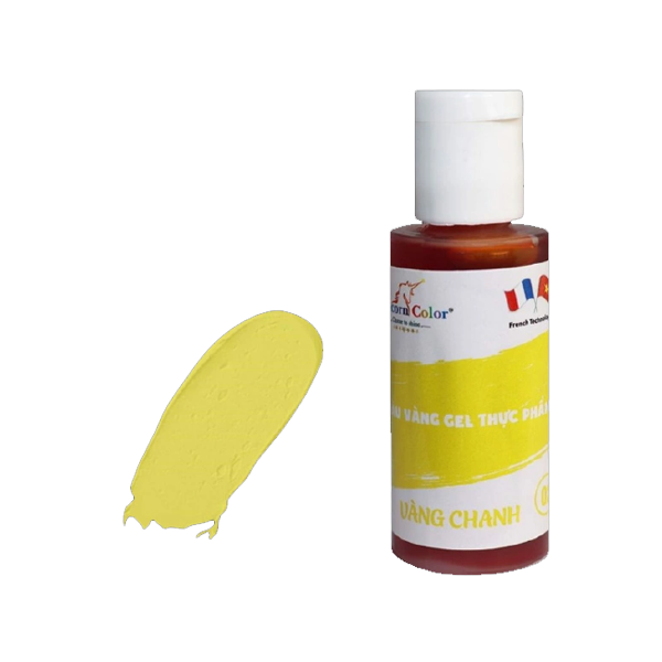 Màu thực phẩm gel vàng chanh Unicorn Color 28g